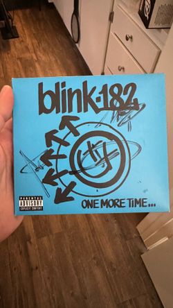 Blink 182 (autographed) One More Time CD