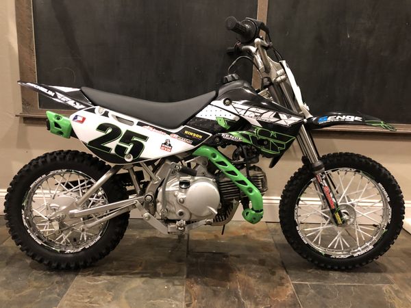 Kawasaki klx110 klx 110 dirtbike ttr crf xr drz rm kx ktm