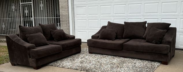 🤎 Brown Sofa Set-Free Delivery