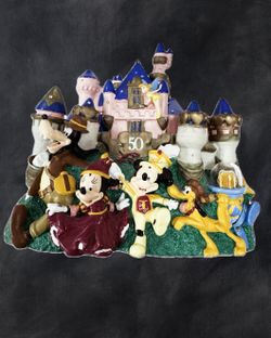 Magic Kingdom 50th Anniversary Disney Castle Coin bank