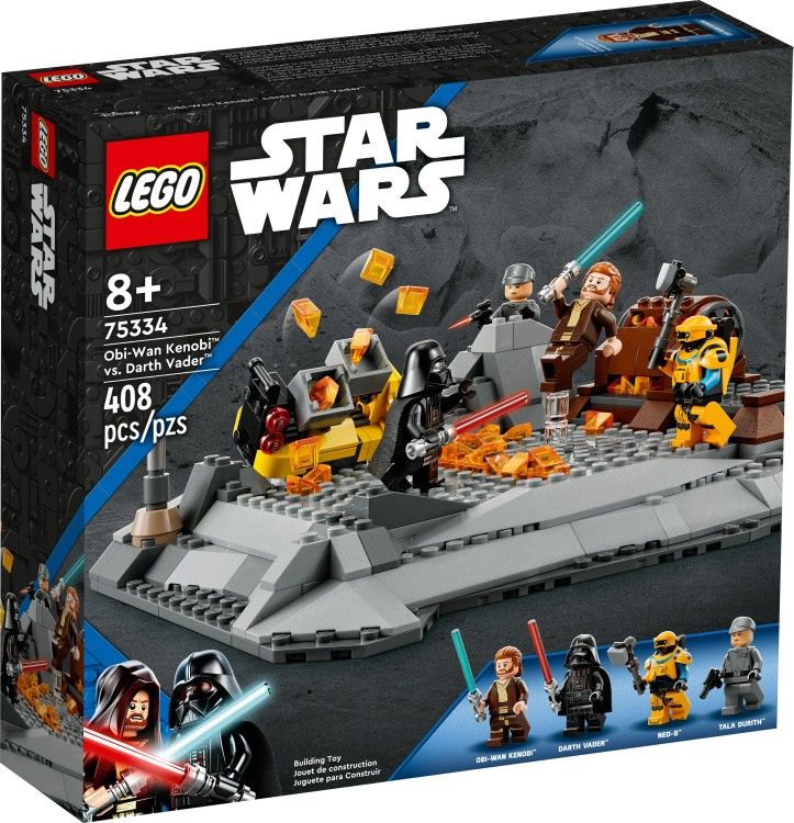 Lego Star Wars 75334 Obi Wan Kenobi vs Darth Vader