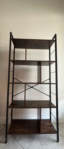 5 tier bookshelf