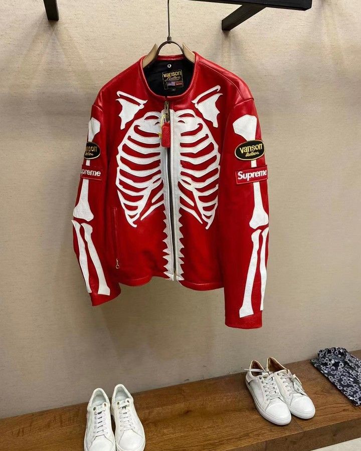 SUPREME LEATHER JACKET