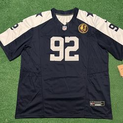 Dallas Cowboys Quinnen Williams Thanksgiving Jersey