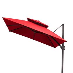 Hampton bay patio deck umbrella pool