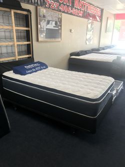 Queen pillow top mattress only $299! Limited stock!