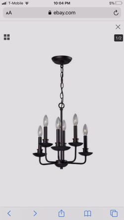 Chandelier 6 lts