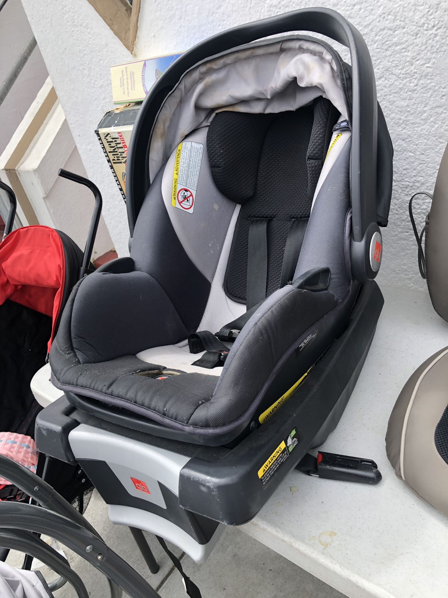 Car seat and booster