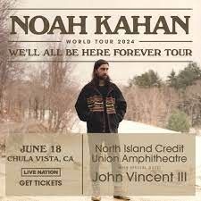VIP Box Seats for Noah Kahan with John Vincent III
