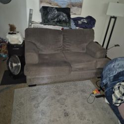 Gray Sofa Loveseat
