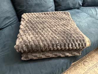 2 Grey Couch/car protectors/covers