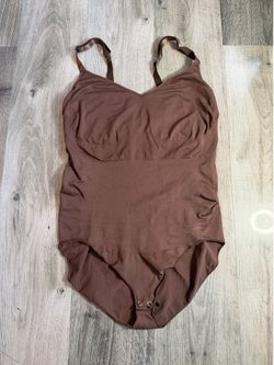 Yitty by Lizzo Nearly Naked Shaping Bodysuit Brown Size 1X/2X NWOT Seamless