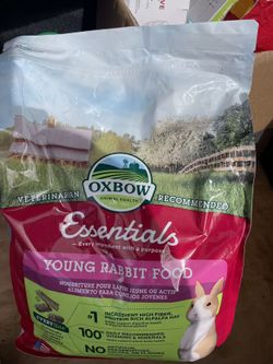 Brand New Oxbow Essentials Young Rabbit Food