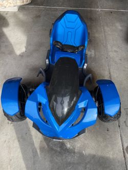 Blue kids Electric go kart-$350-Ready to ride!