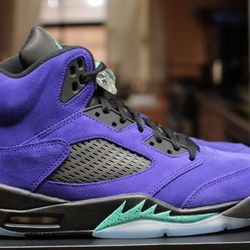 Jordan Retro 5 - “Alternate Grapes 🍇” Size 10.5