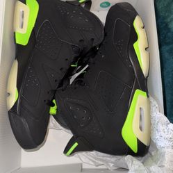 Jordan 6 Electric Green Size 10