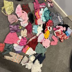 Huge Lot Of Clothes For 18 Inch Doll 