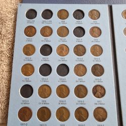 Collectible Coins Penny Collection