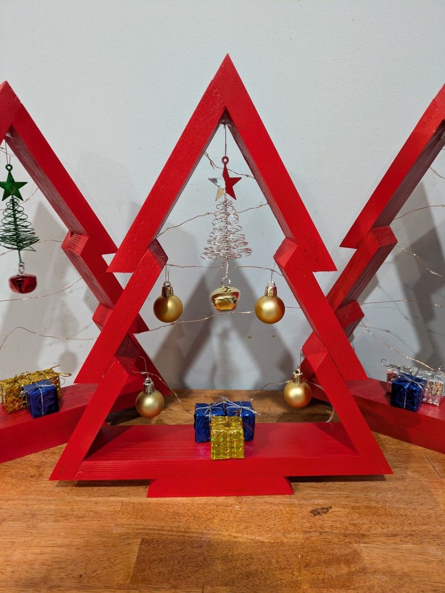 Rustic Wooden Christmas Tree