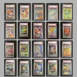 PSA 8 9 & 10 Pokemon TCG  Slabs Lot! Message Me For Price 