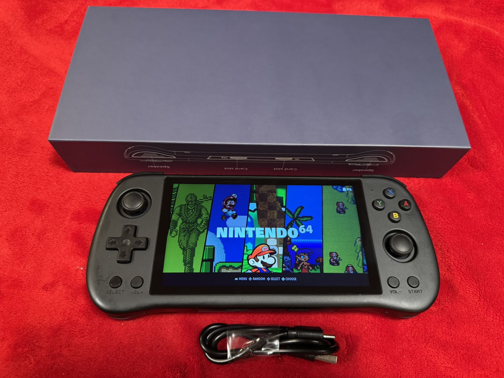 Gaming handheld, 20 Different Systems, 8,191 Total Games