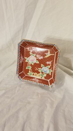 Vintage Japanese trinket plate