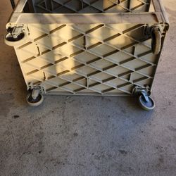 Rolling  Utility Work Cart Used Works Perfect just dirty 
