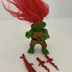 Vintage TMNT Turtle Troll Raph Raphael Teenage Mutant Ninja Turtles 1993