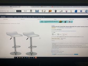 Nice small adjustable 4 chairs and 1 round glass table