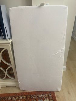 Crib and toddler mattress
