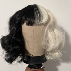 Black And White Wig 