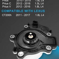 A-Premium Electric Engine Water Pump with Gasket Compatible Lexus Toyota Prius