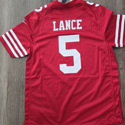 Nike 49 Ers Lance #5 Nfl Jersey 