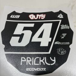 Sticker For Odi Plate Used For Bike And E-bikes