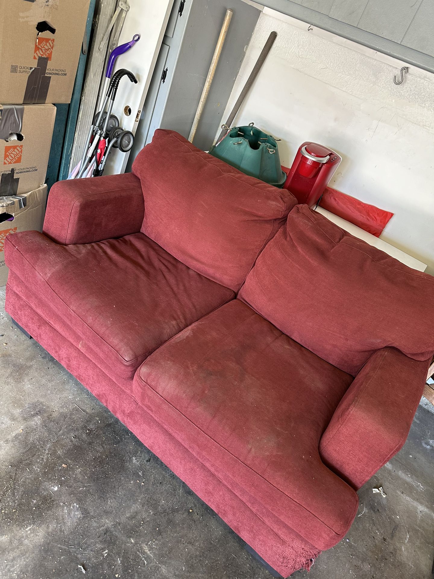 Red Couches