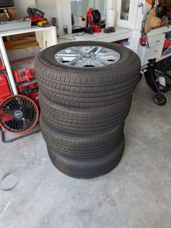 Wheels and tires for 2022 or newer Tundra