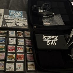 Dsi With 25 Ds Games Plus Charger And Dsi accessories