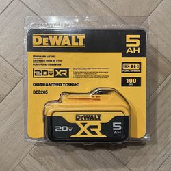New 20V Dewalt Battery 