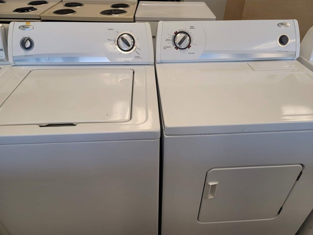 Matching Washer And Electric Dryer Set