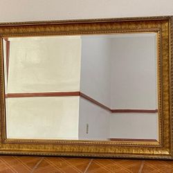 Antique Big Wall Hanging Mirror 