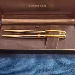 Tiffany & Company Silver Pen & Pencil Set
