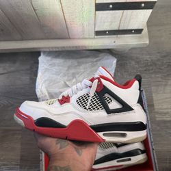Fire Red 4s 