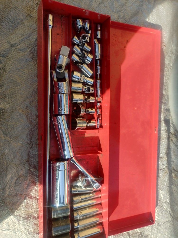 Matco , Snap On , Sk Tool Sockets Mixed