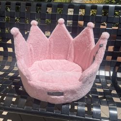 💖👑 super cute must have new nandog cloud crown dog cat pet bed bedding blush pink barbie barbiecore