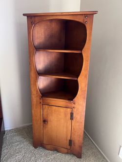 Free Antique Wood corner cabinet