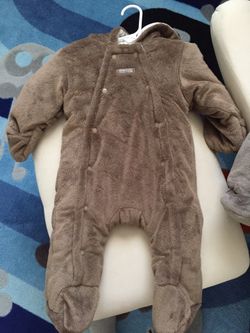 Baby winter bodysuit