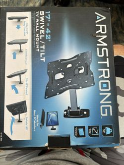 TV Swivel Tilt Wall Mount 17” - 42”