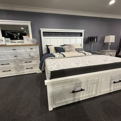 4 Pc King Bedroom Set 