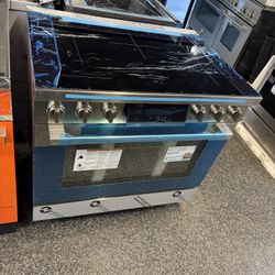 Bosch 800 Series Stainless Steel 36” Induction Electric Range Stove