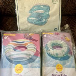 Lot Of 3 Pool Inflatables Brand New